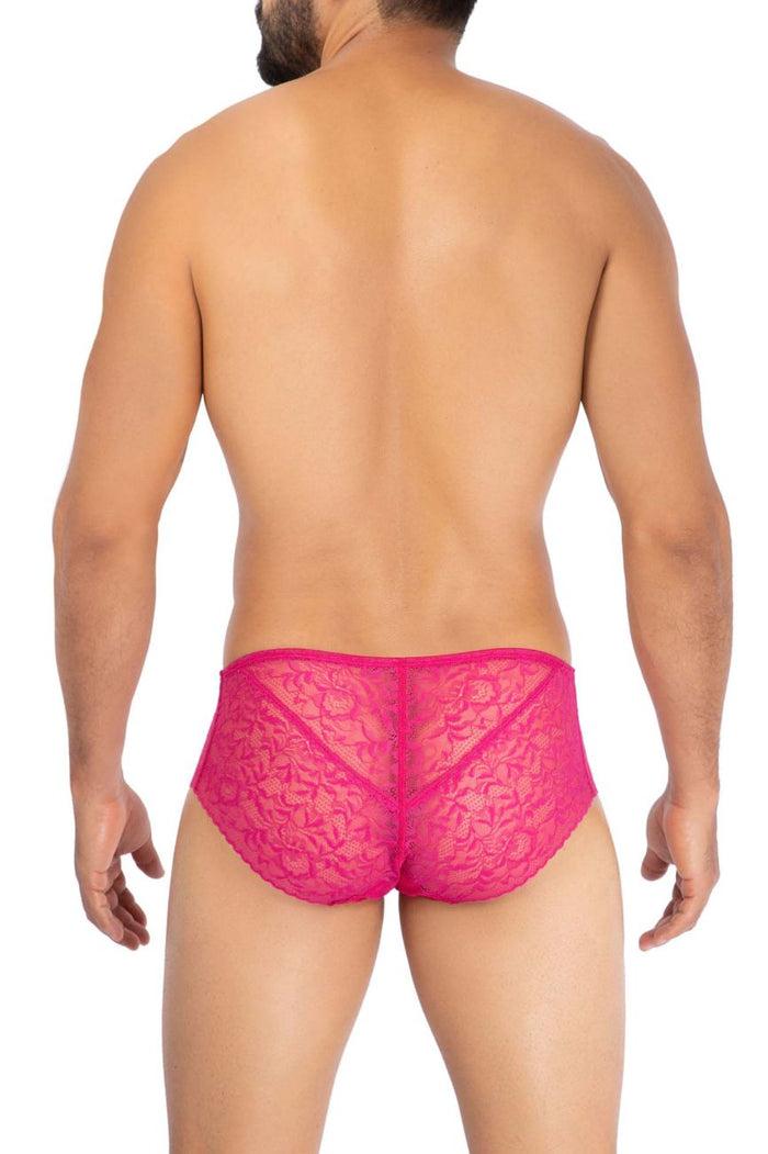 Clever Moda HAWAI 42152 Solid Lace Briefs Color Fuchsia