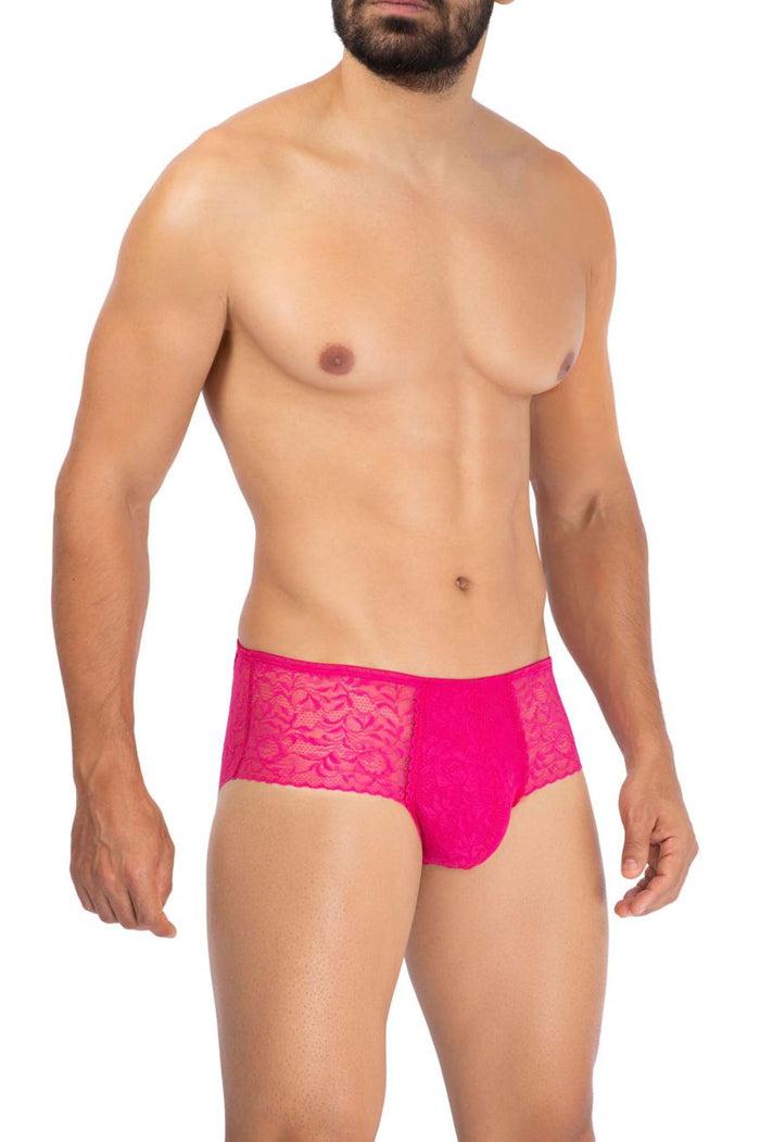 Clever Moda HAWAI 42152 Solid Lace Briefs Color Fuchsia