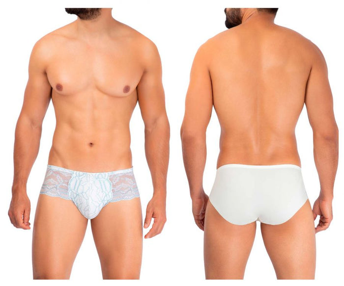 clever moda HAWAI 42156 Solid Lace Briefs Color Vanilla