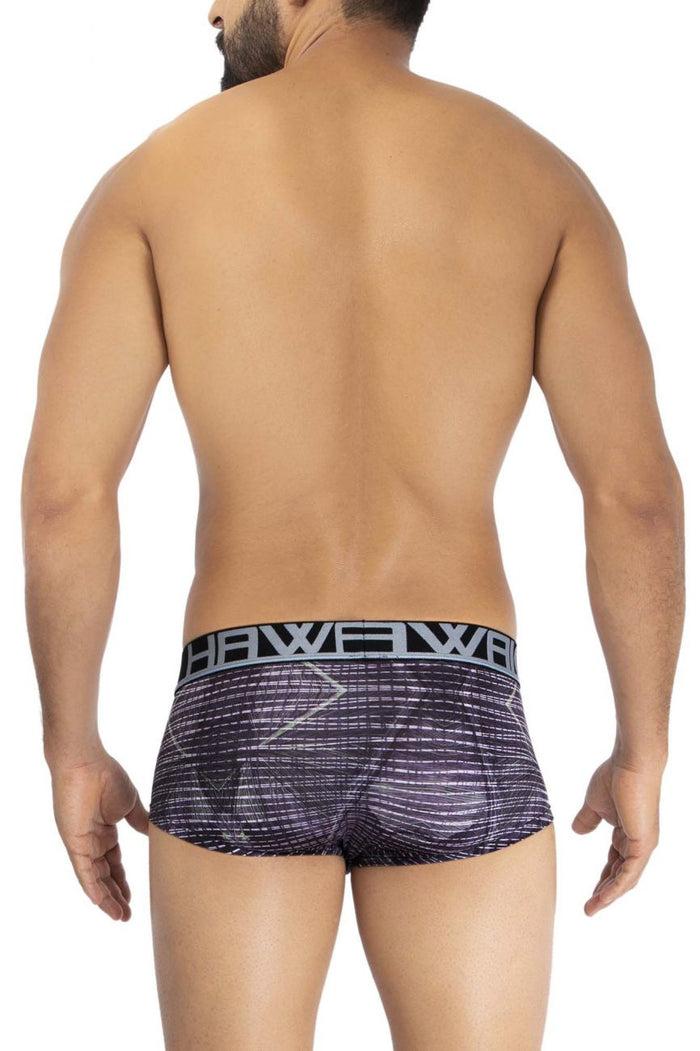 Clever Moda HAWAI 42183 Printed Microfiber Briefs Color Taupe