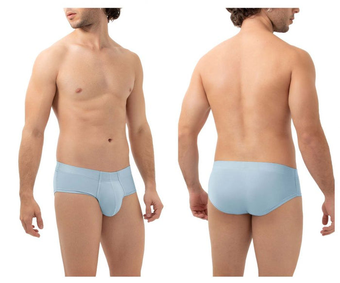 clever moda HAWAI 42241 Microfiber Briefs Color Light Blue
