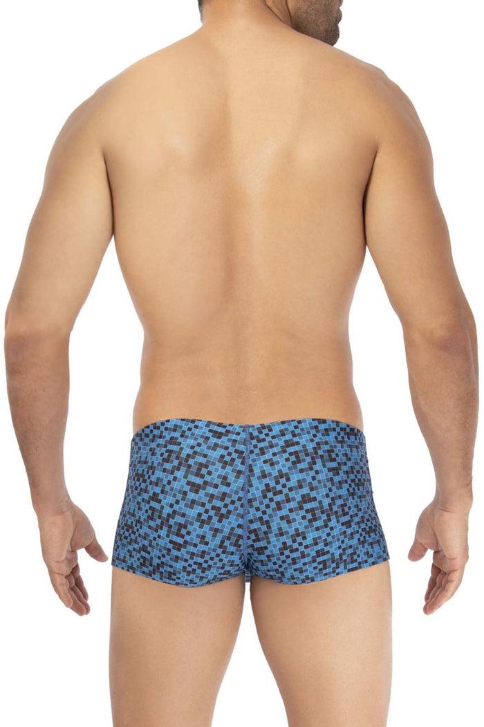 Clever Moda HAWAI 42321 Microfiber Trunks Color Blue
