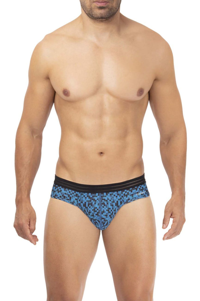 Clever Moda HAWAI 42328 Microfiber Thongs Color Blue