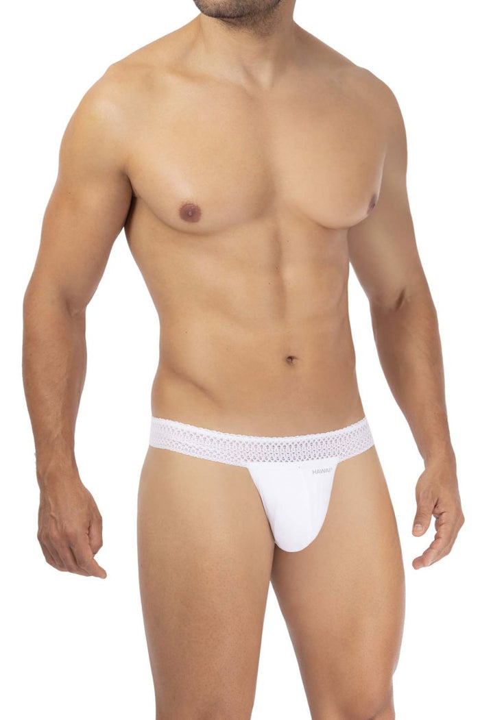 Clever Moda HAWAI 42347 Microfiber Thongs Color White