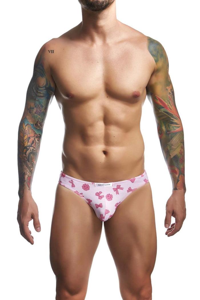 Clever Moda JUSTIN+SIMON XSJ01 Classic Bikini Color Coquette