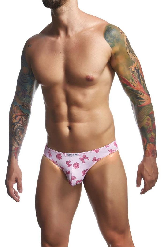 Clever Moda JUSTIN+SIMON XSJ01 Classic Bikini Color Coquette