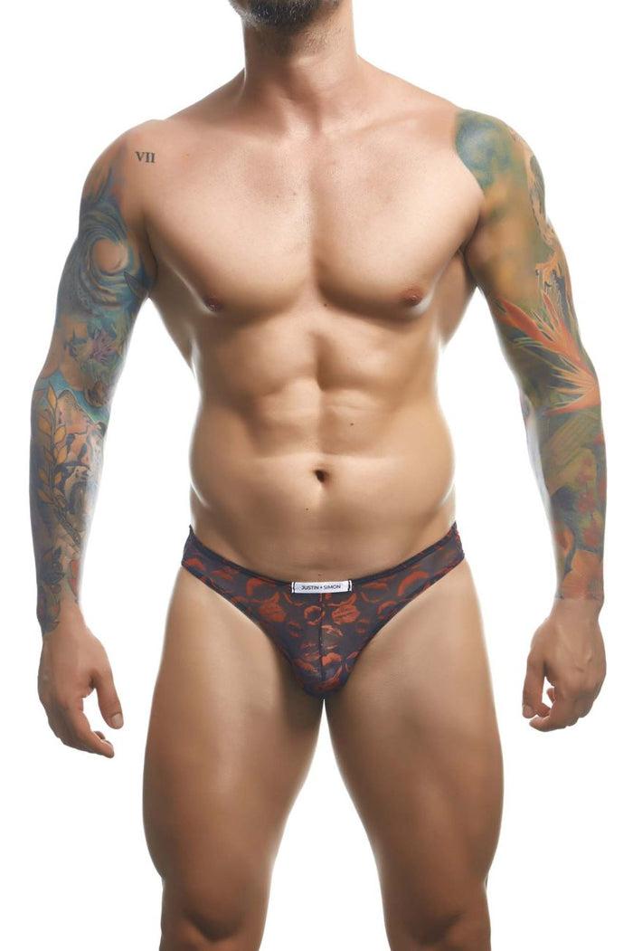 Clever Moda JUSTIN+SIMON XSJ01 Classic Bikini Color Lips