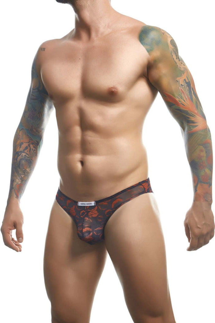 Clever Moda JUSTIN+SIMON XSJ01 Classic Bikini Color Lips