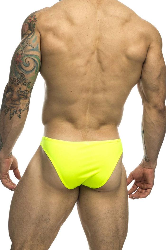 Clever Moda JUSTIN+SIMON XSJ01 Classic Bikini Color Neon Green
