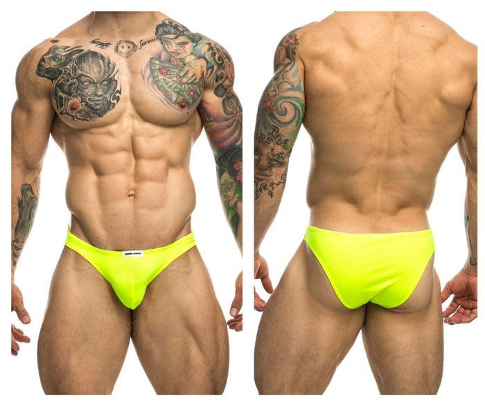 clever moda JUSTIN+SIMON XSJ01 Classic Bikini Color Neon Green