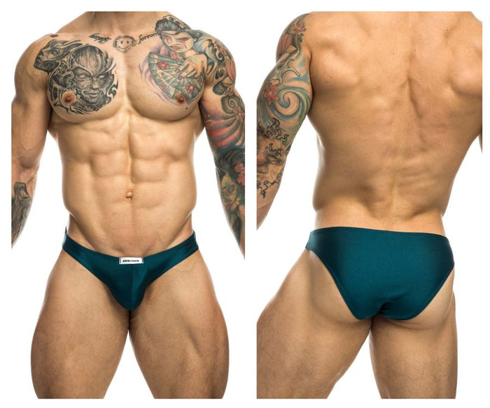 clever moda JUSTIN+SIMON XSJ01 Classic Bikini Color Opal Green