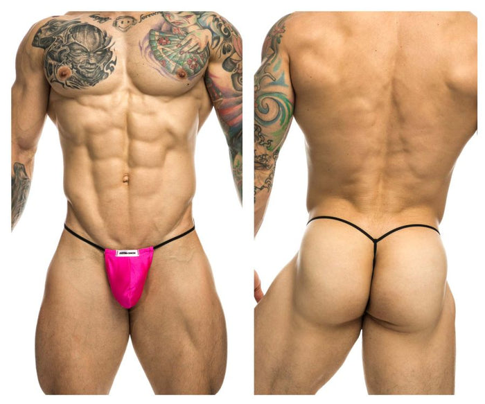 clever moda JUSTIN+SIMON XSJ02 Classic G-String Bulge Color Pink