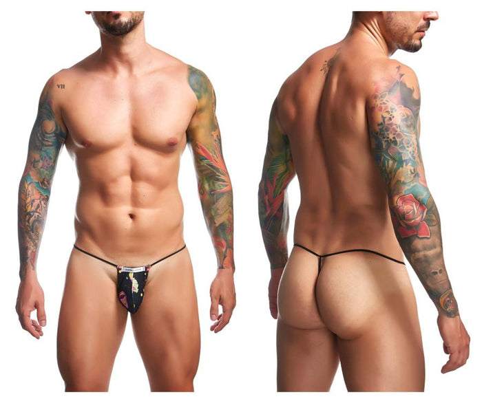 clever moda JUSTIN+SIMON XSJ02 Classic G-String Color Psycodelic