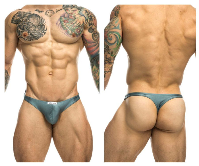 clever moda JUSTIN+SIMON XSJ03 Classic Thongs Color Metal Green