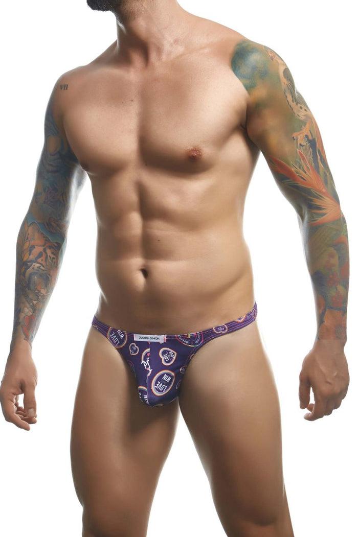 Clever Moda JUSTIN+SIMON XSJ03 Classic Thongs Color Pride