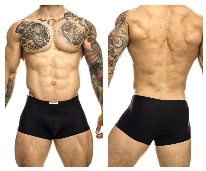 clever moda JUSTIN+SIMON XSJ08 Classic Trunks Color Black