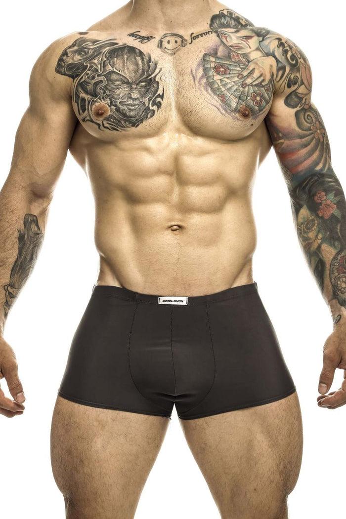 Clever Moda JUSTIN+SIMON XSJ08 Classic Trunks Color Gray