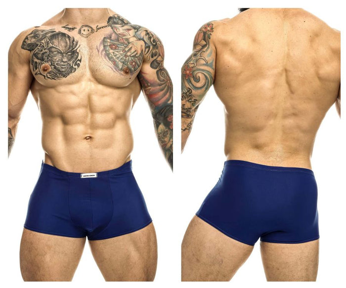 clever moda JUSTIN+SIMON XSJ08 Classic Trunks Color Royal Blue