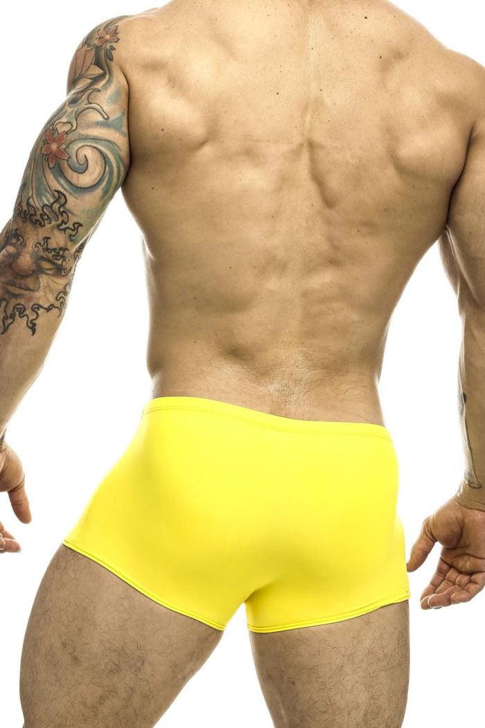 Clever Moda JUSTIN+SIMON XSJ08 Classic Trunks Color Yellow