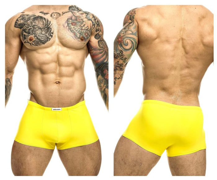 clever moda JUSTIN+SIMON XSJ08 Classic Trunks Color Yellow