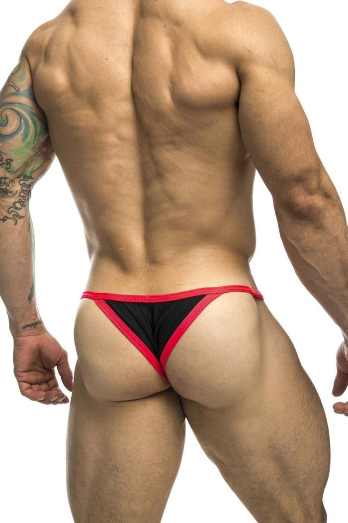 Clever Moda JUSTIN+SIMON XSJ12 Bikini One Color Black