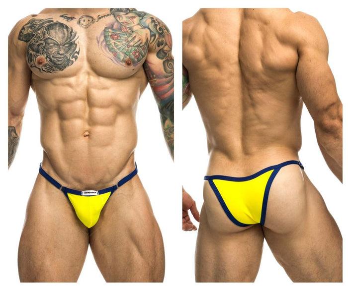 clever moda JUSTIN+SIMON XSJ12 Bikini One Color Yellow