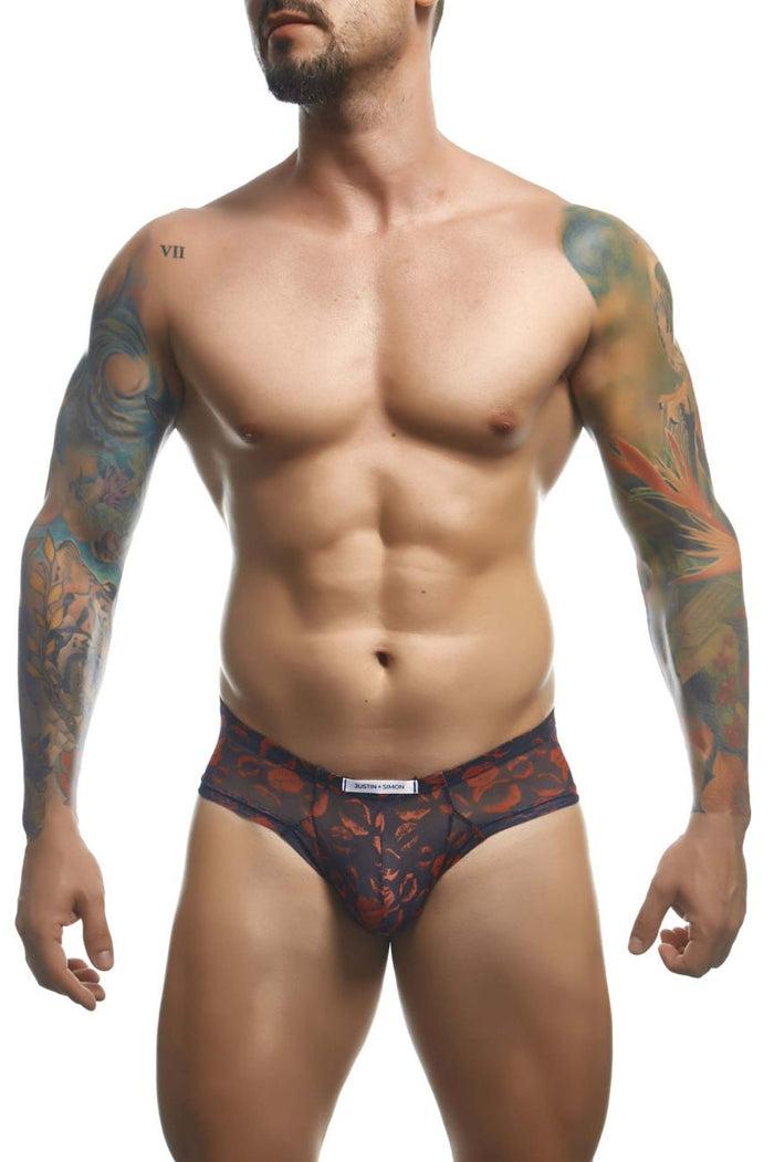 Clever Moda JUSTIN+SIMON XSJ22 Cheek Briefs Color Lips