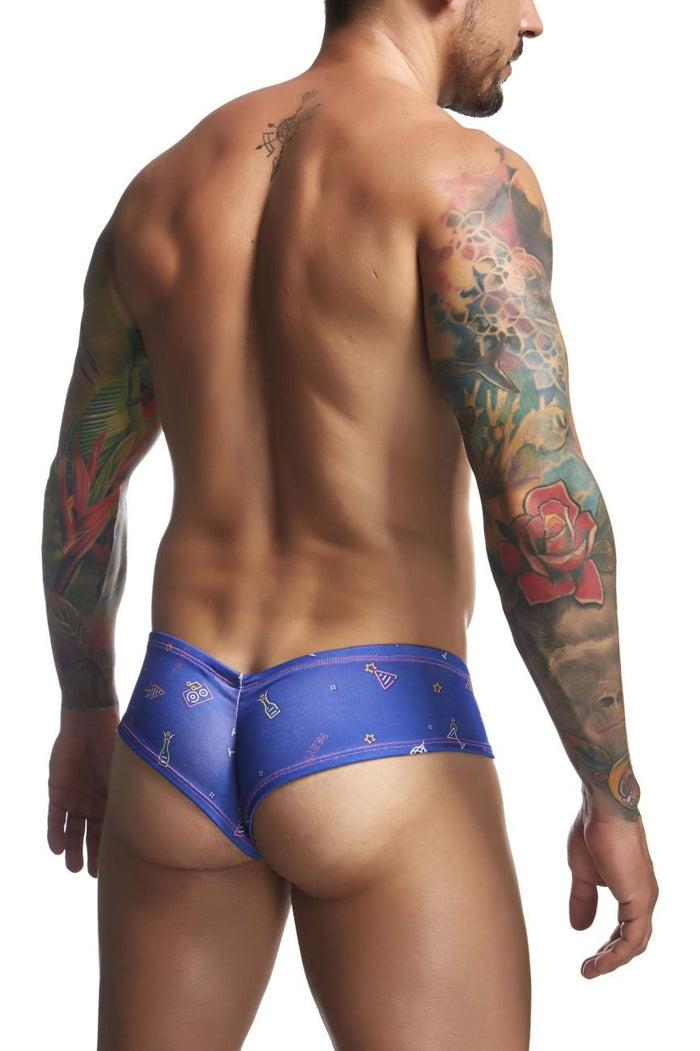 Clever Moda JUSTIN+SIMON XSJ22 Cheek Briefs Color Party