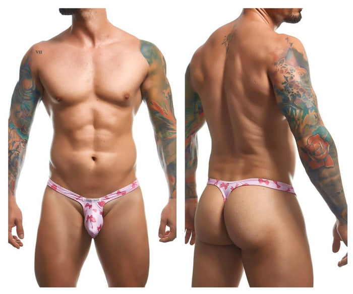 clever moda JUSTIN+SIMON XSJBU02 Bulge Thongs Color Coquette