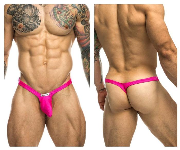 clever moda JUSTIN+SIMON XSJBU02 Bulge Thongs Color Pink