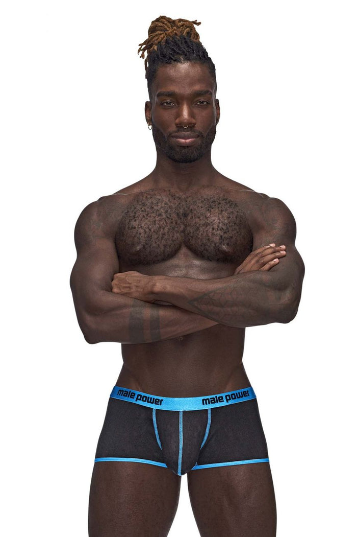Clever Moda Male Power 143-270 Casanova Uplift Mini Short Color Black