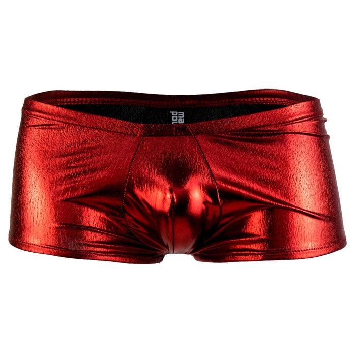 Clever Moda Male Power 153070 Heavy Metal Mini Short Boxer Briefs Color Red