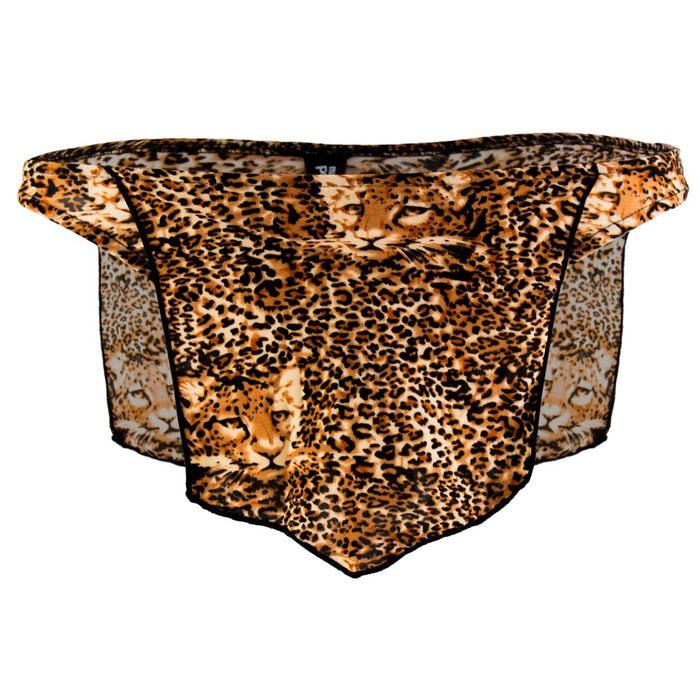 Clever Moda Male Power 329030 Animal Tarzan Thong Color Brown