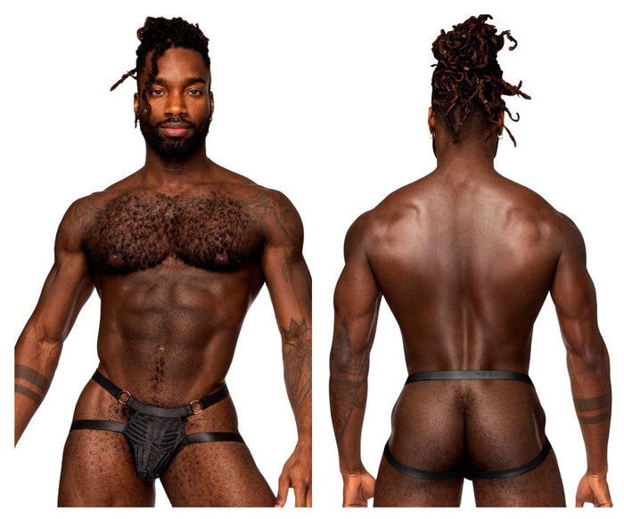 clever moda Male Power 387-284 Rude Awakening Ring Jock Color Black