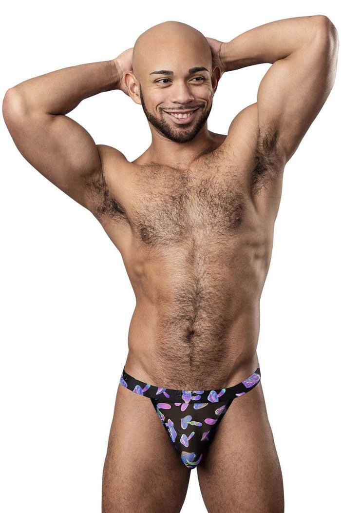 Clever Moda Male Power 433-294 Hazy Dayz Micro Thong Color Mushrooms