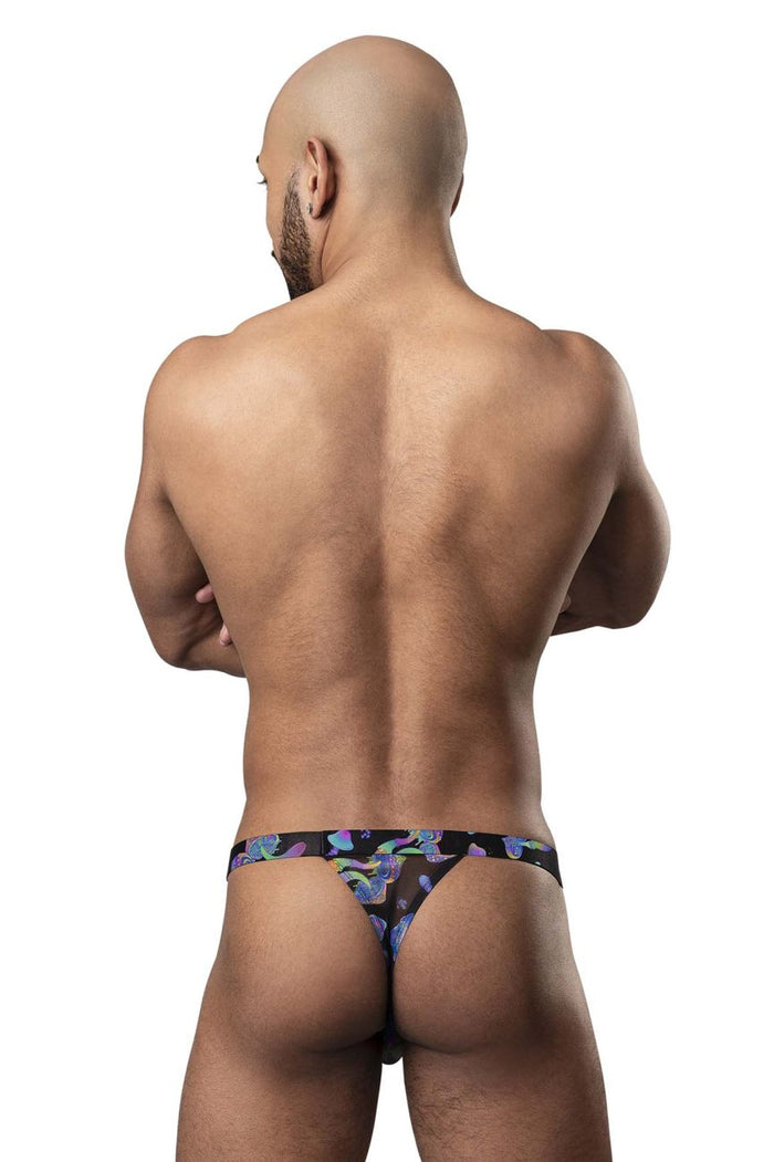 Clever Moda Male Power 433-294 Hazy Dayz Micro Thong Color Mushrooms