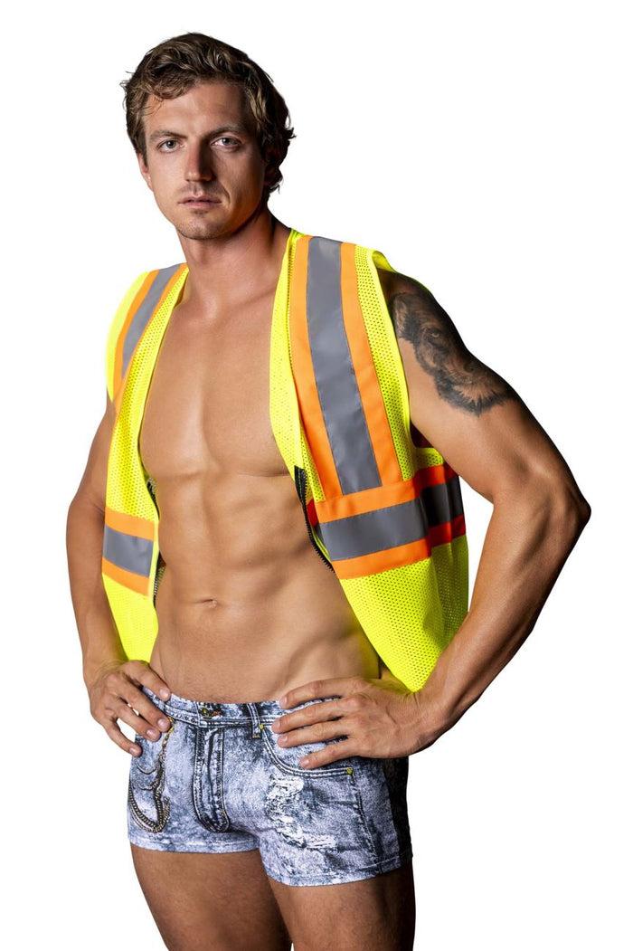 Clever Moda Male Power MPC-010 Working Hard Costume Color Denim