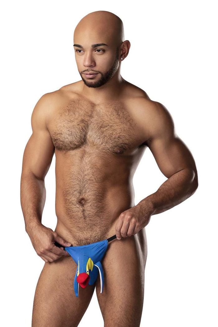 Clever Moda Male Power PAK-729 Novelty Blue Swallow Color Blue