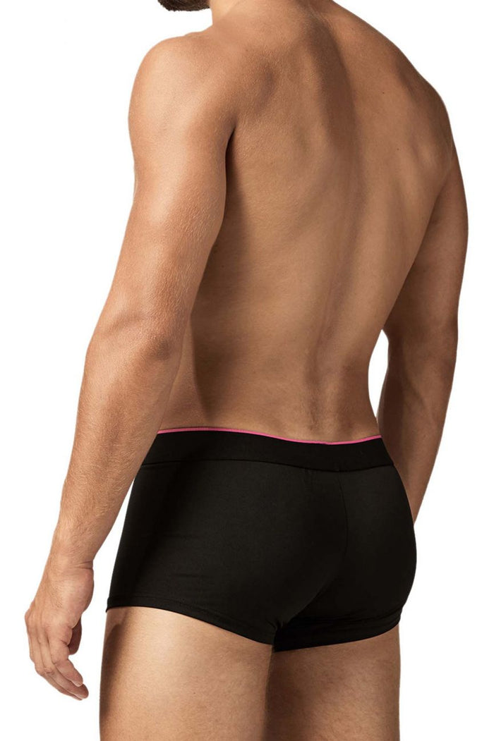 Clever Moda Papi UMPA048 2PK Microflex Brazilian Trunks Color Berry-Texture