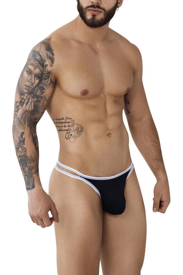 Clever Moda Pikante PIK 0983 Novo Thongs Color Black
