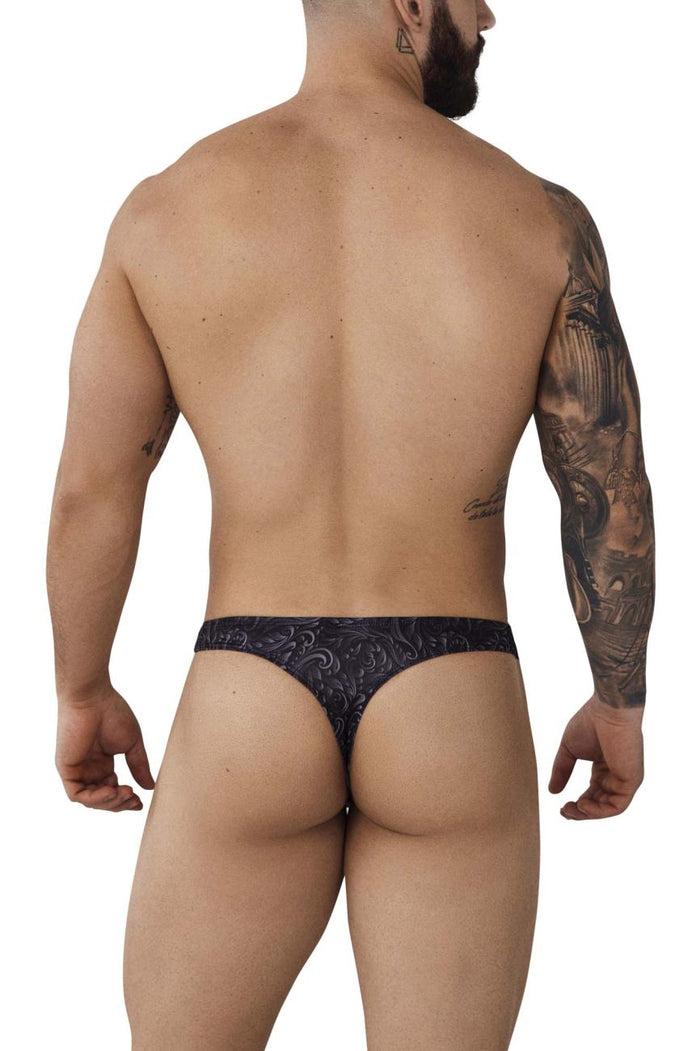 Clever Moda Pikante PIK 1009 Potenza Thongs Color Black