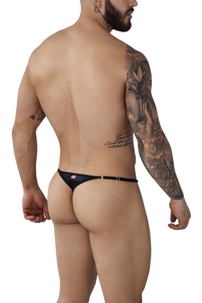 Clever Moda Pikante PIK 1014 Salerno Thongs Color Black