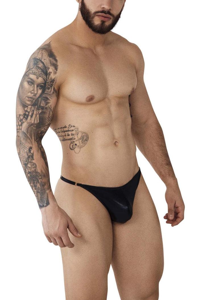 Clever Moda Pikante PIK 1014 Salerno Thongs Color Black