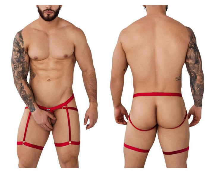 clever moda Pikante PIK 1017 Avellino Jockstrap Color Red
