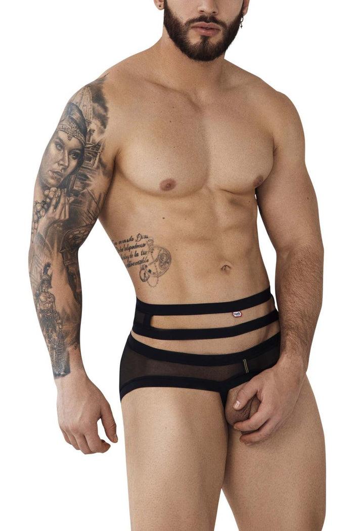Clever Moda Pikante PIK 1020 Plasencia Briefs Color Black