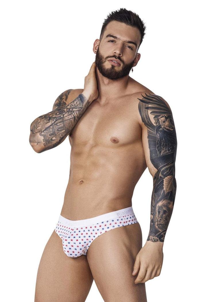 Clever Moda Pikante PIK 1073 Blaze Thongs Color White