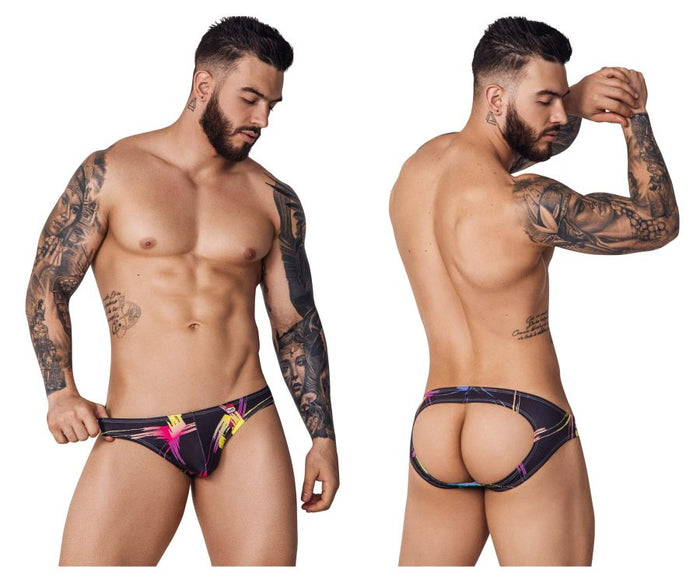 clever moda Pikante PIK 1076 Nucleus Jockstrap Color Black