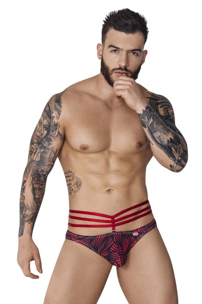 Clever Moda Pikante PIK 1079 Fiery Bikini Color Red