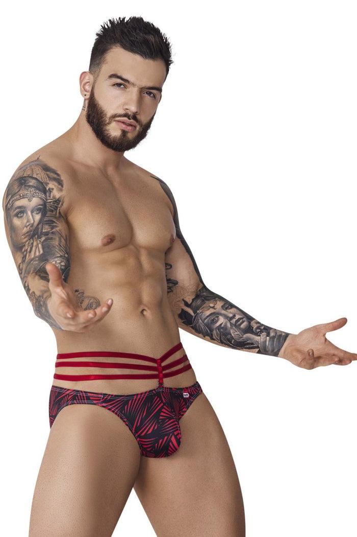 Clever Moda Pikante PIK 1079 Fiery Bikini Color Red