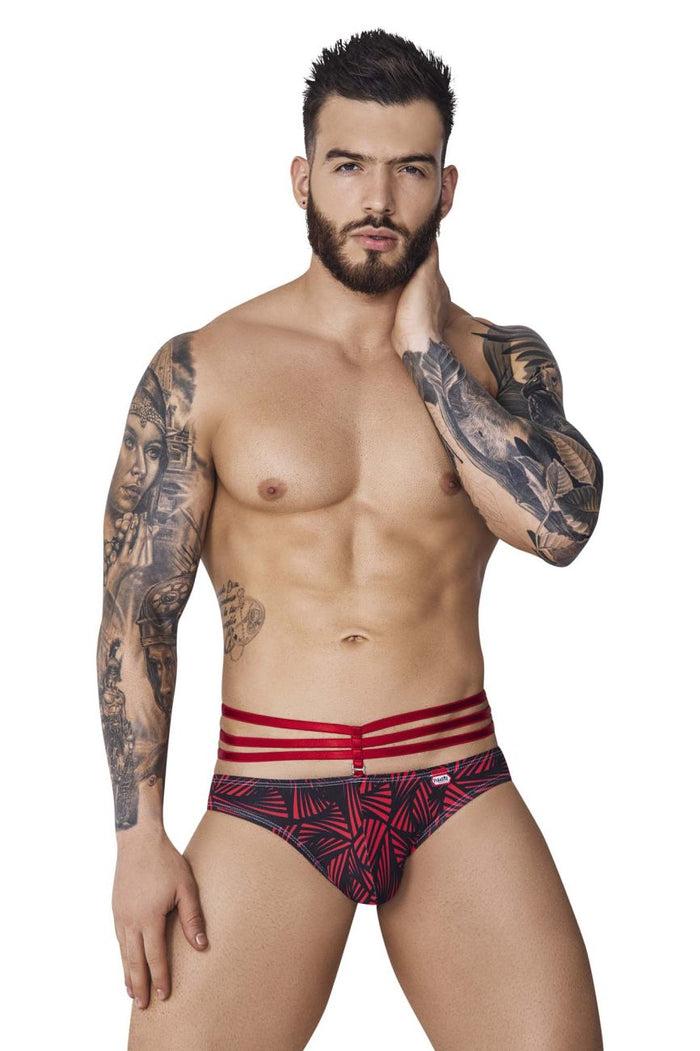 Clever Moda Pikante PIK 1080 Fiery Jockstrap Color Red